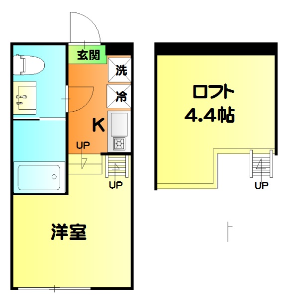 ハーモニーテラス綾瀬Ⅲの間取り