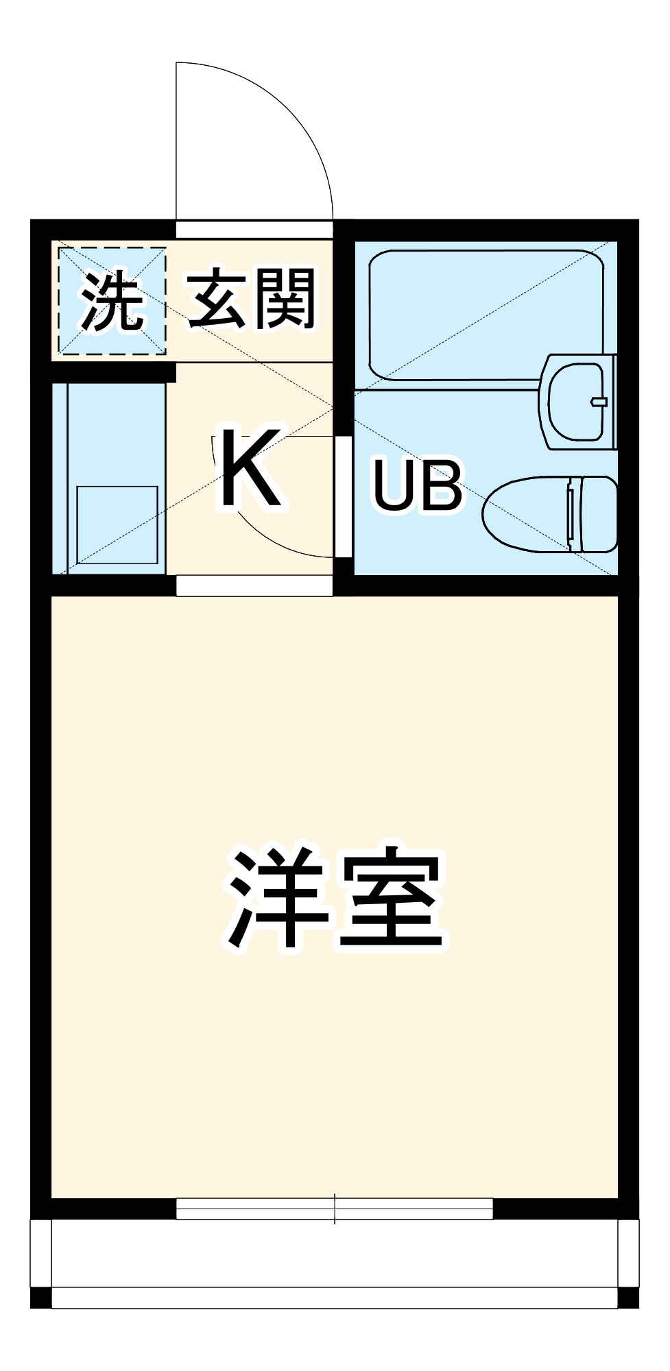 セントハイム西橋本弐番館の間取り