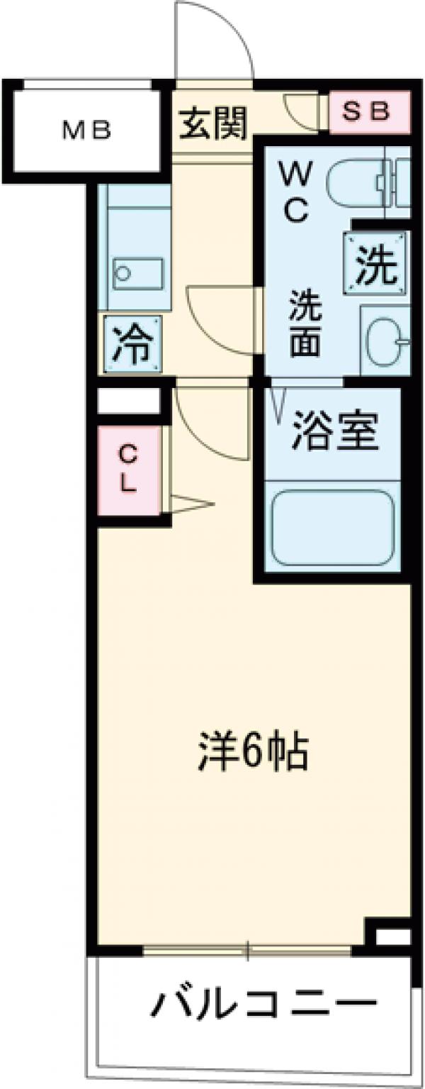 クレヴィスタ北綾瀬の間取り