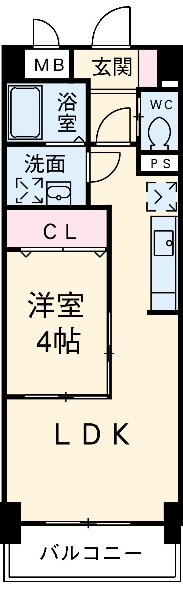 La mia casaの間取り