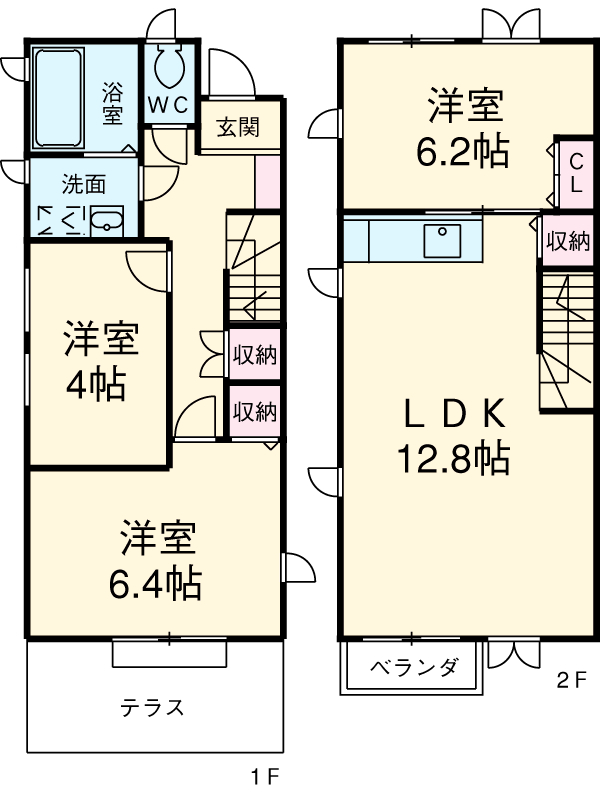 プライムコートの間取り