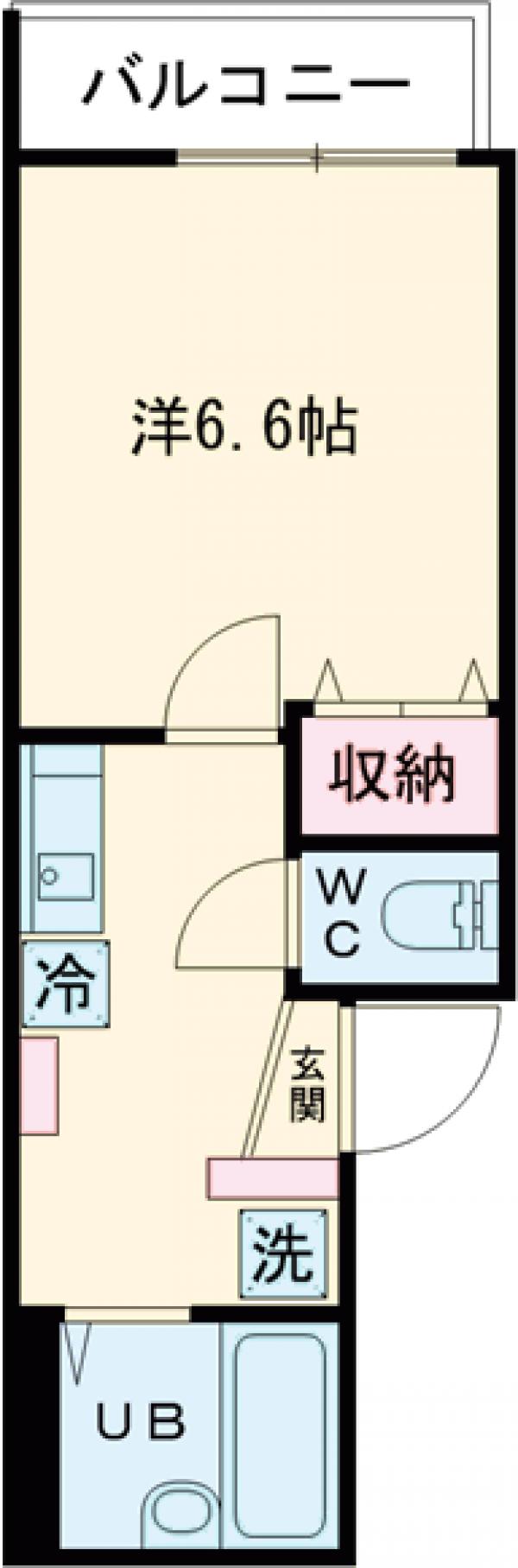 エムキューブ北綾瀬の間取り