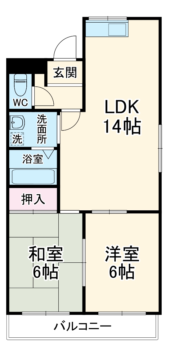 グリーズ本陣の間取り