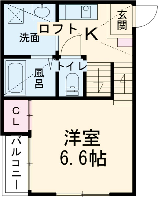 Wood house 本陣の間取り