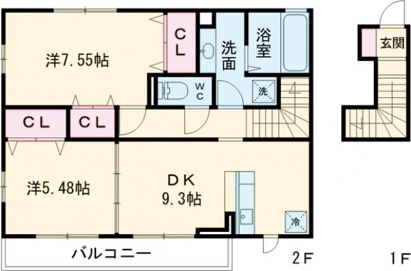 ミーティアの間取り