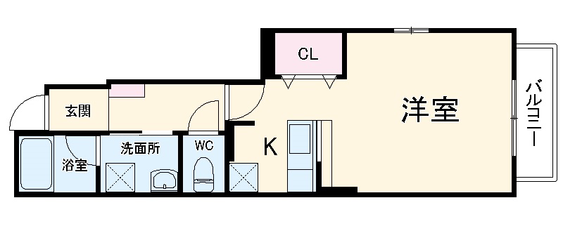 ウェストン遠若の間取り