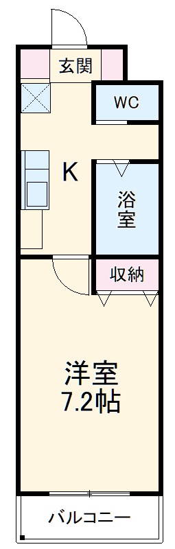 A・City中川の間取り