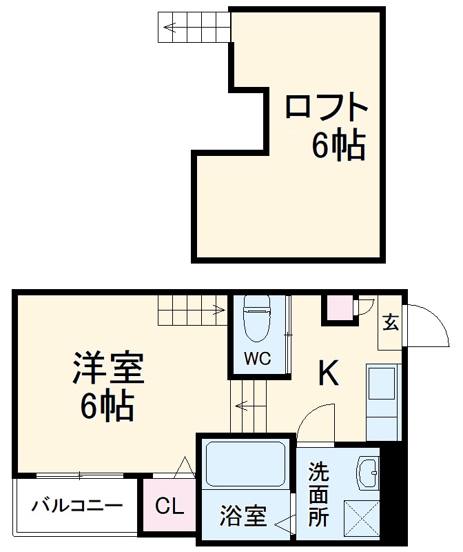 プランドルアムールの間取り
