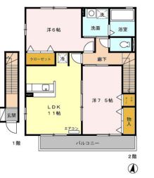 シャトルの間取り