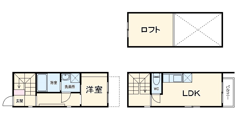 リベルテの間取り