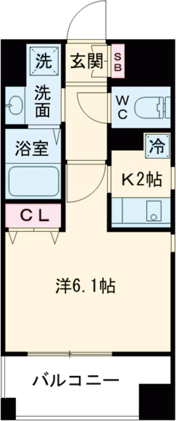 レジデンシア カルマールの間取り