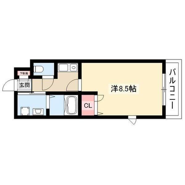 アムール白浜の間取り