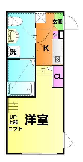カーサ・ドルチェの間取り