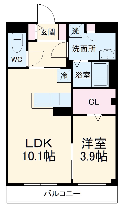 アクシア ケイの間取り