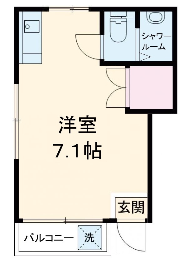 ストークハイツ山口の間取り