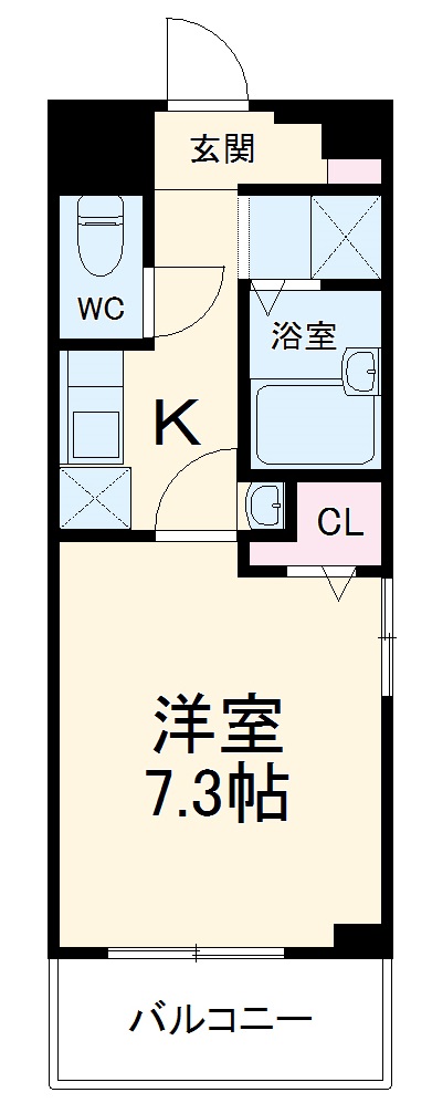 ハイツM&Mの間取り