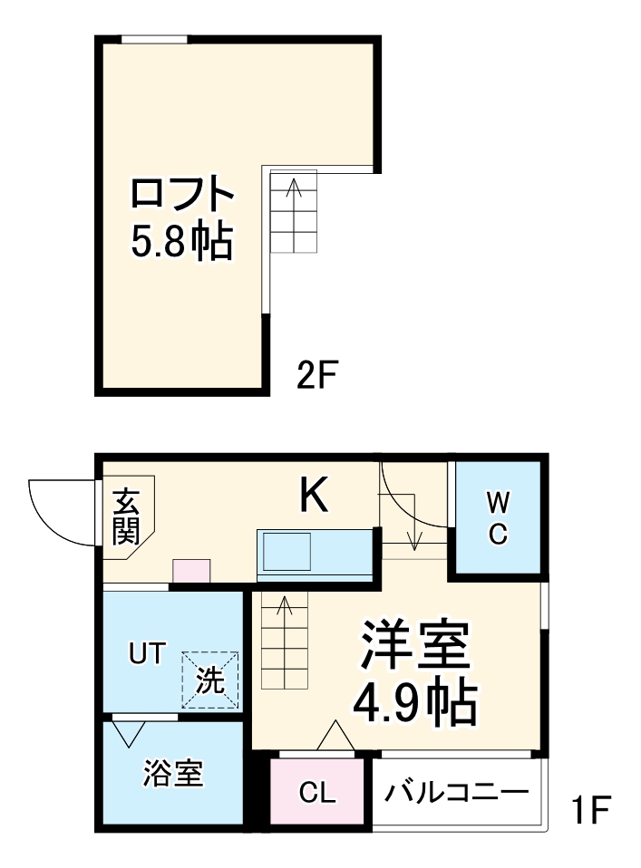 アッシュコート名古屋の間取り