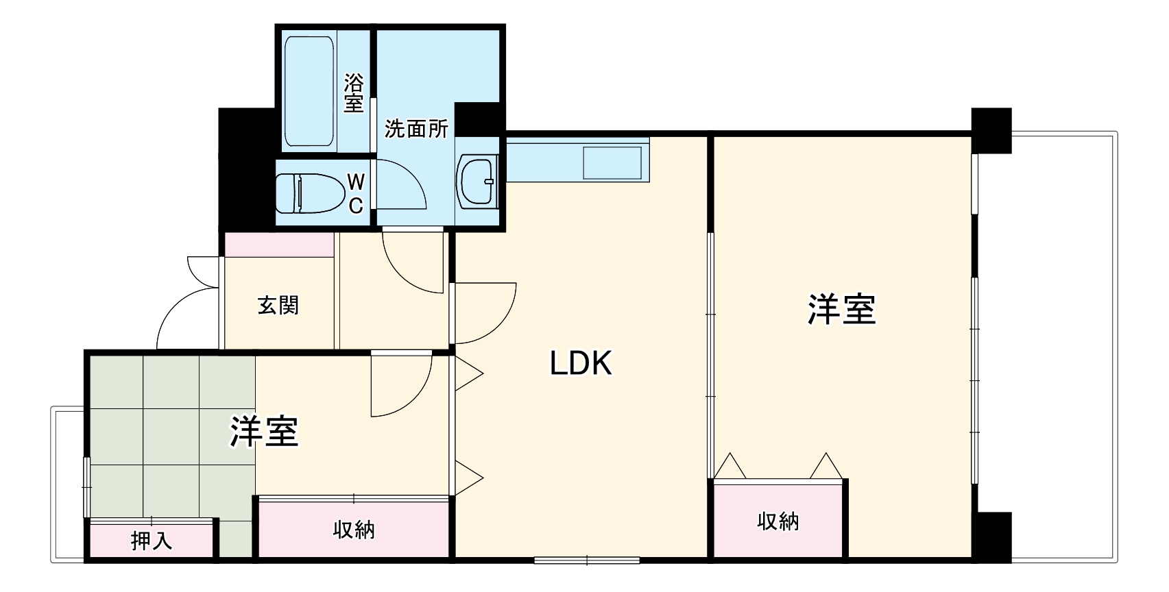 間取