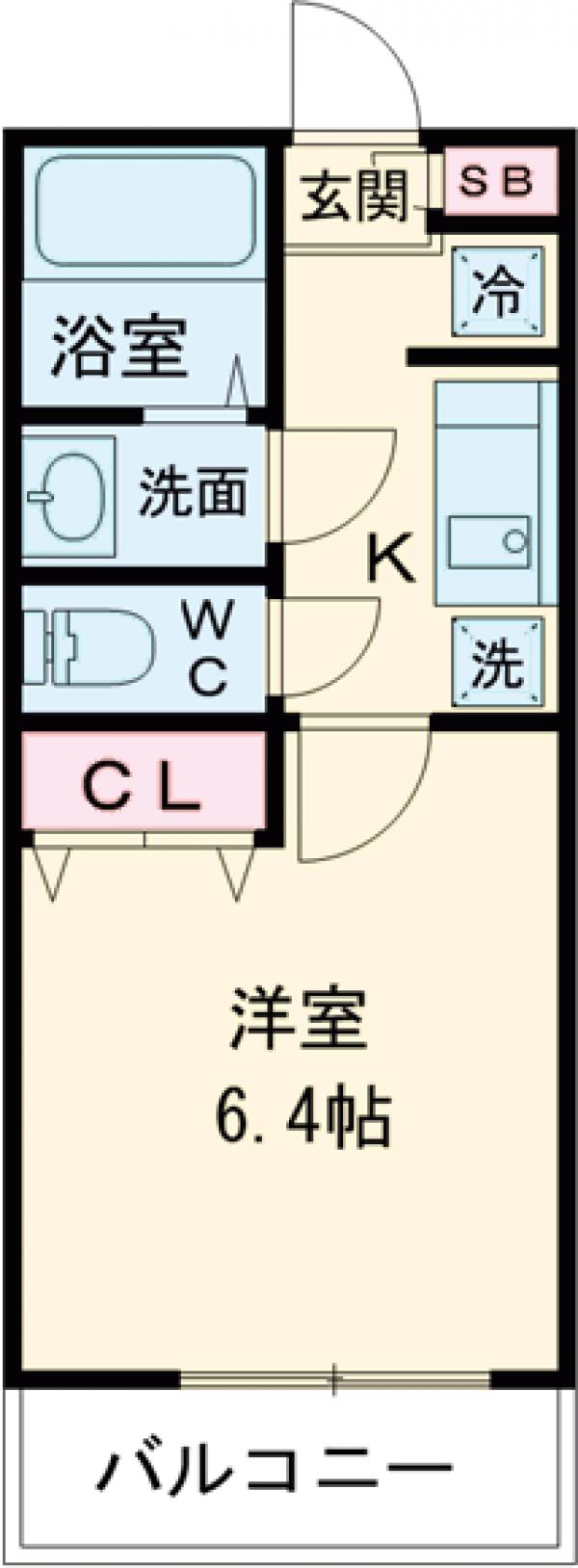 リリックコート長島の間取り