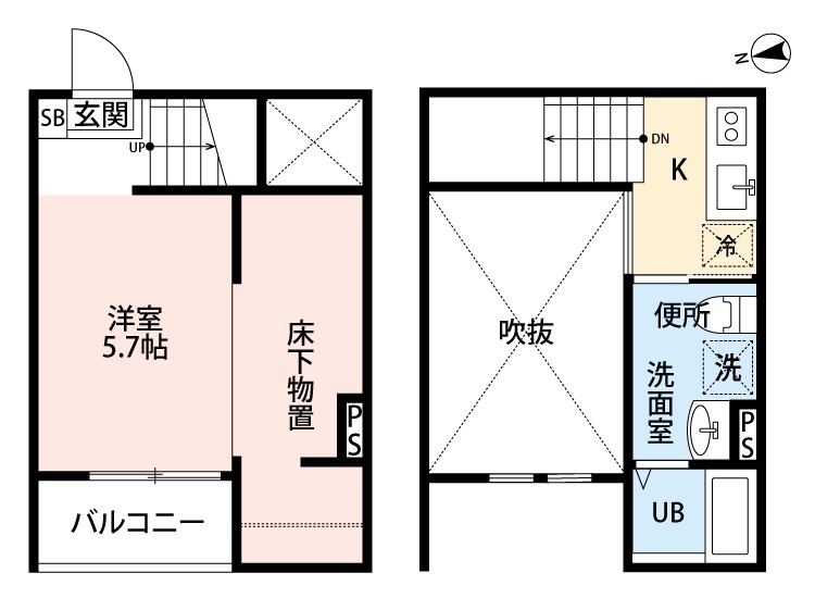 ウィーン・ベルⅡの間取り
