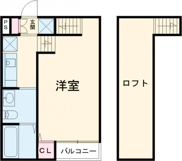 シェモア中島町の間取り