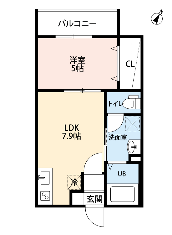 ウエストンヴィラ塩池の間取り