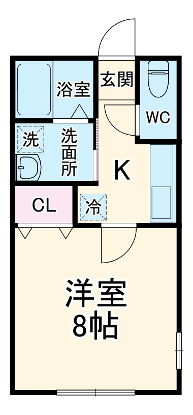 アルパチーノAの間取り