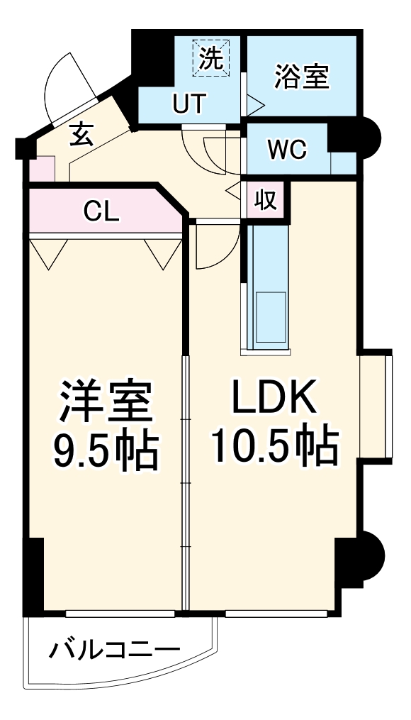 メビウスAKの間取り