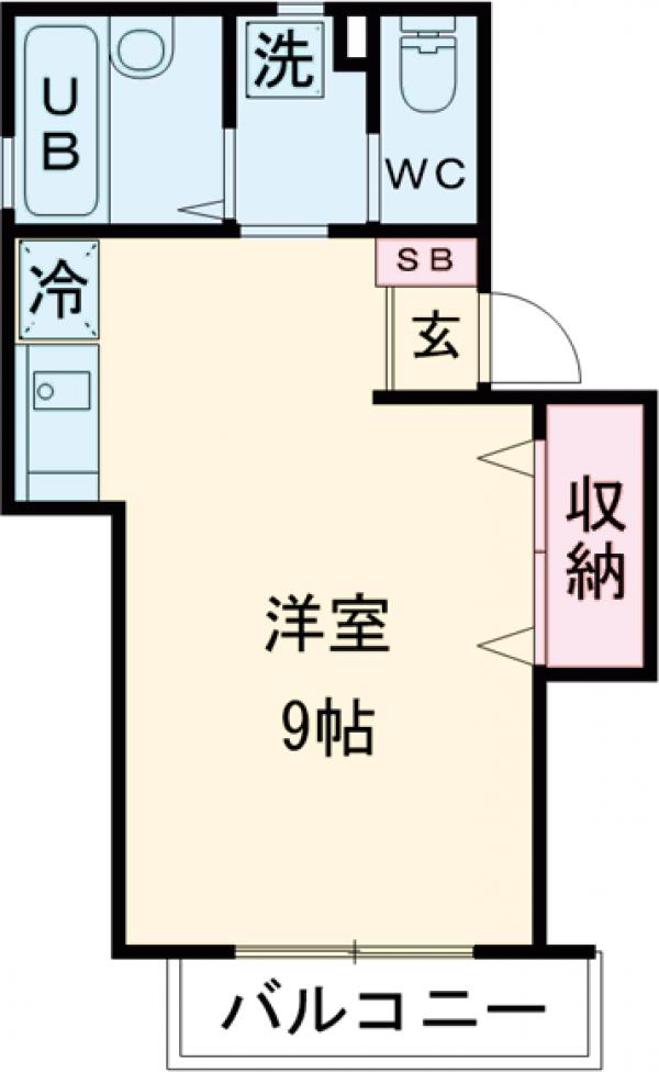 Libra カスミの間取り
