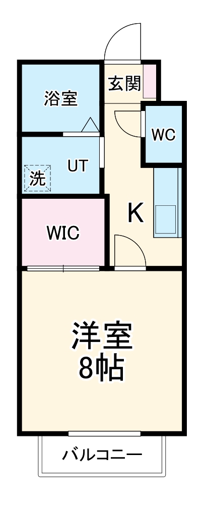 サン・friends iの間取り
