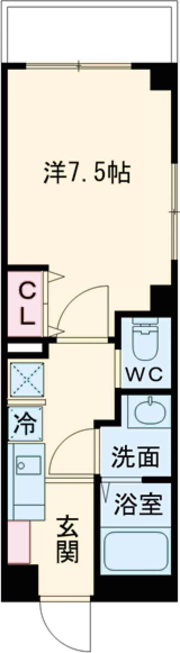 b’CASA東綾瀬の間取り