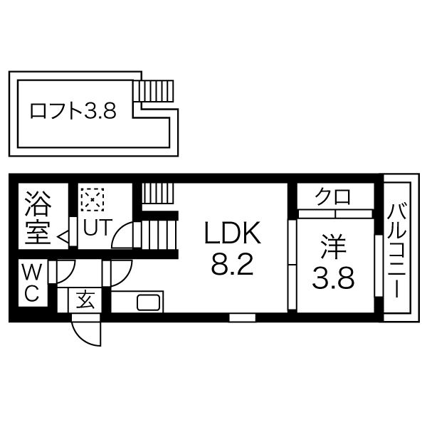 Prestige原の間取り