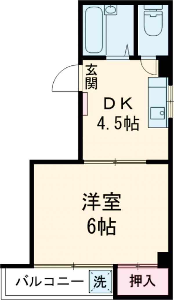 レジデンスファーストの間取り