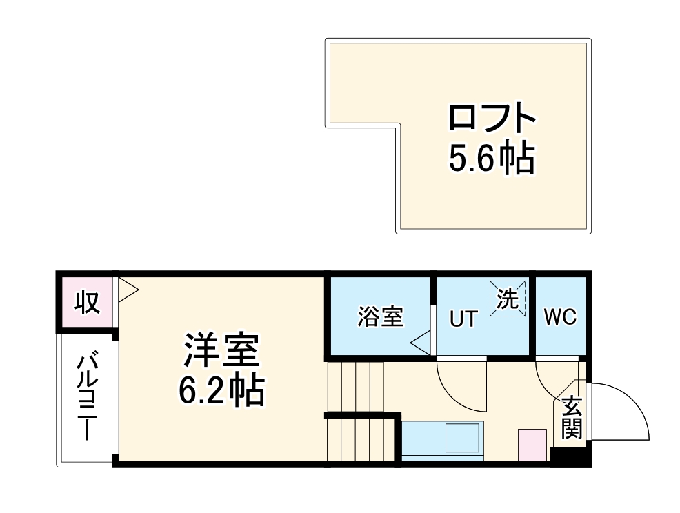 キララハイツの間取り