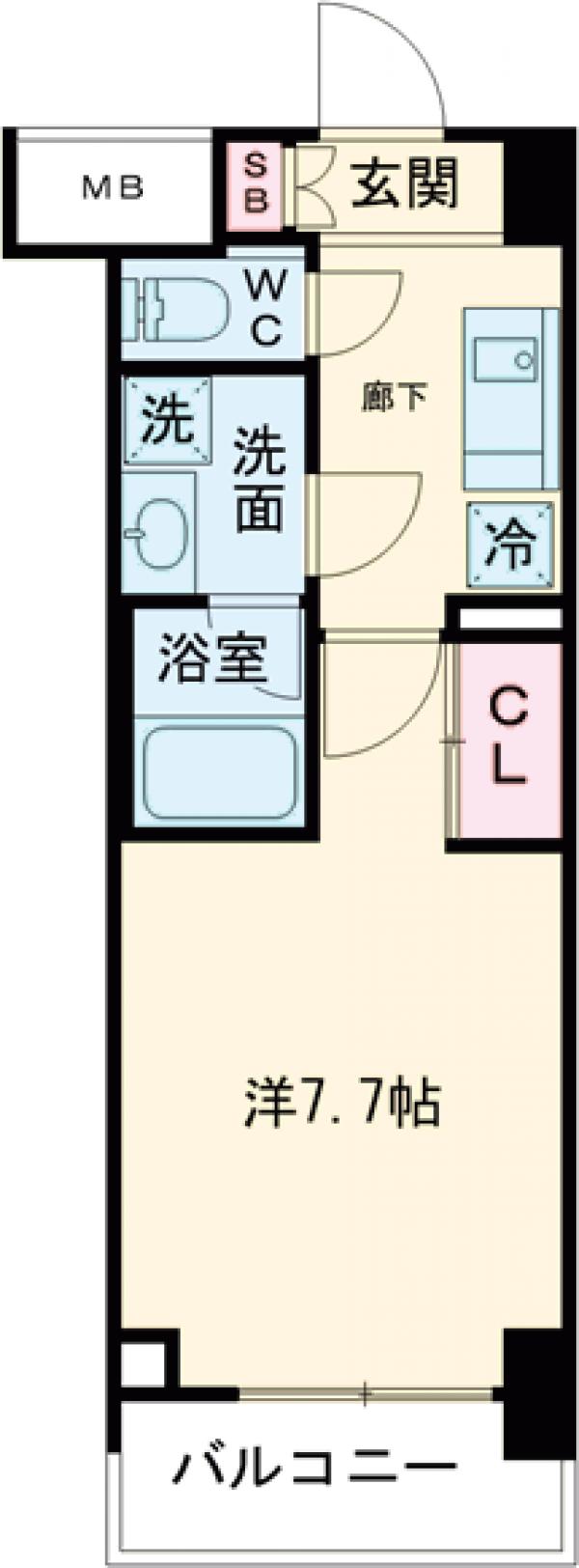 アイルグランデ北綾瀬の間取り