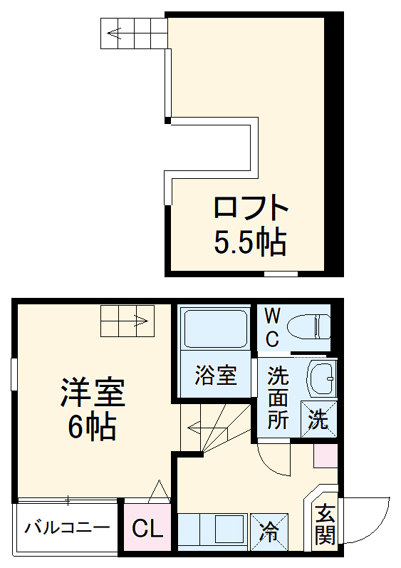 ディープリバーの間取り