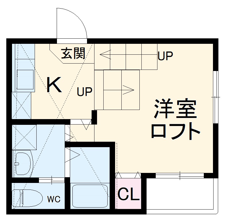 ディープリバーの間取り