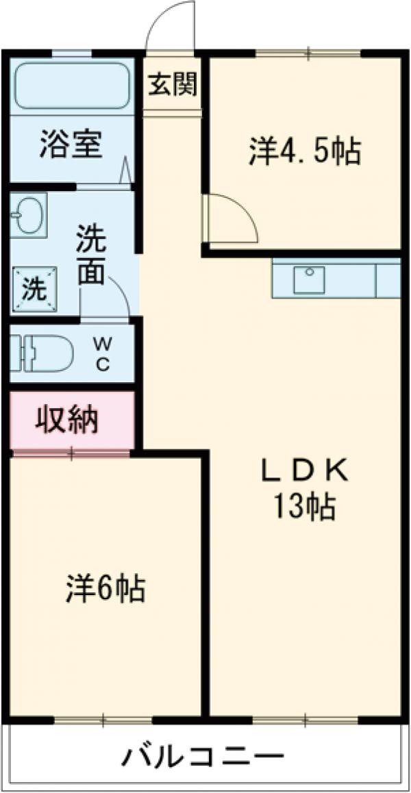 メゾン細田の間取り