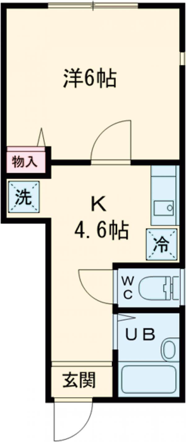 ノースロックの間取り
