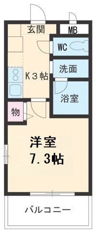 CITY SPIRE 名古屋本陣の間取り