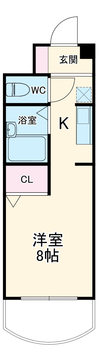 メゾンシルクの間取り