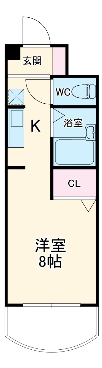 メゾンシルクの間取り