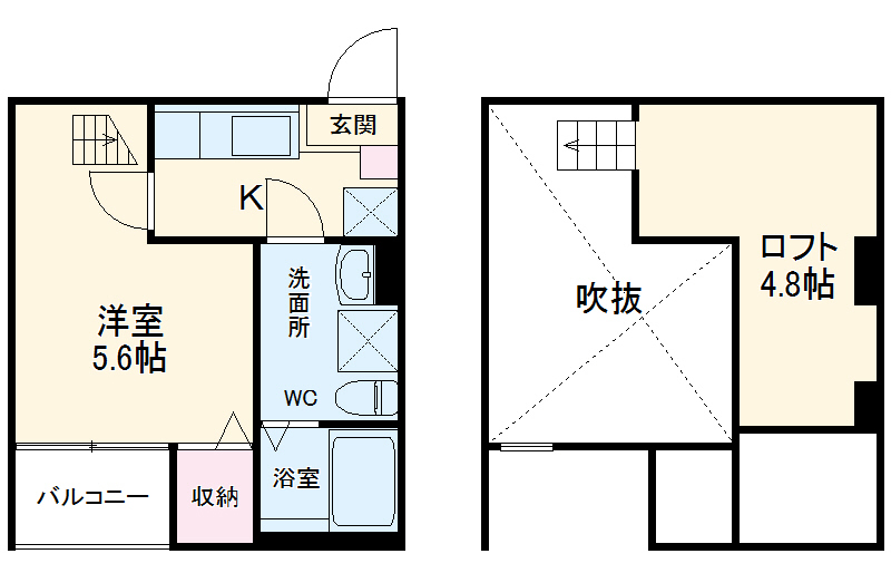 アルクス守山の間取り