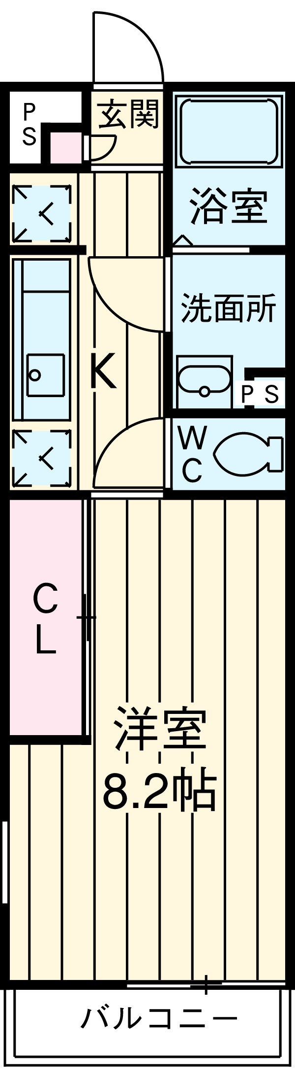 リブリ・PROVINSCIAの間取り