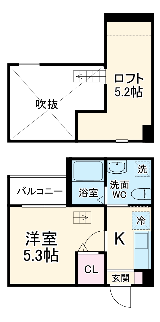 E.S.プレミアの間取り