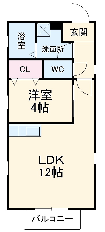コンフォール新守山の間取り