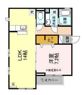 シダーテラスの間取り