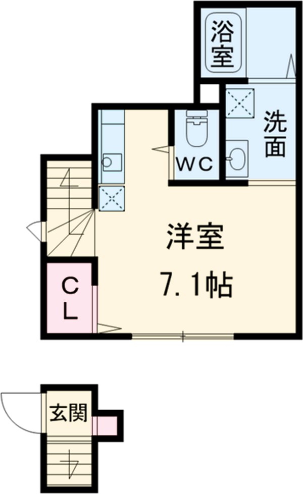 K’sflatの間取り