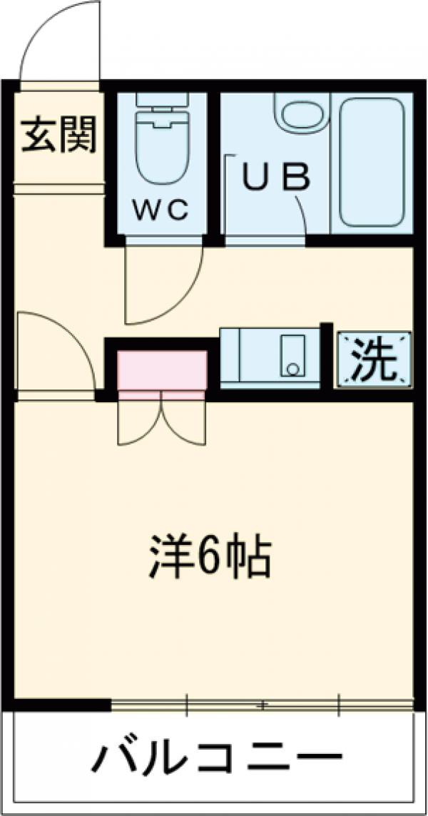 ベルハイツBの間取り