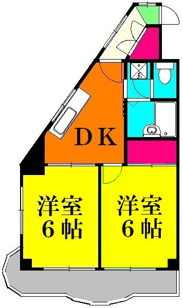 ロイヤルシオン刈部の間取り